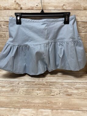 Madden Girl Light Blue Tiered Bubble Skirt Various sizes available